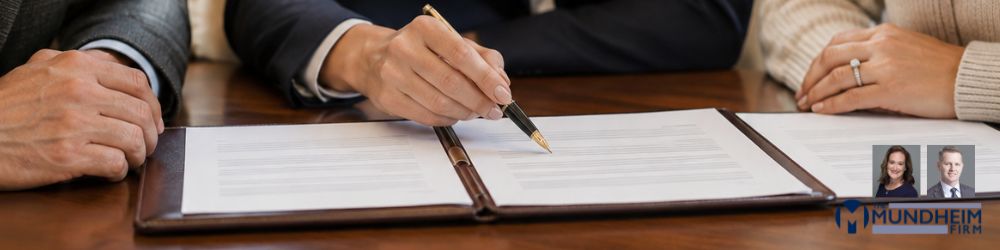 A close-up of a legal document, symbolizing the transparent fee structures and defined services provided by an estate planning attorney.